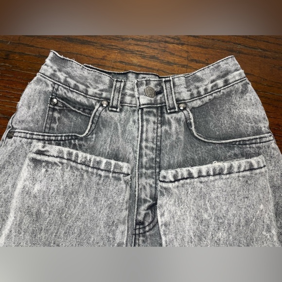 Vintage Levi’s 900 Series Gray Acid Wash Jeans | High Waist Tapered | Rare Sz 5 - Picture 12 of 15